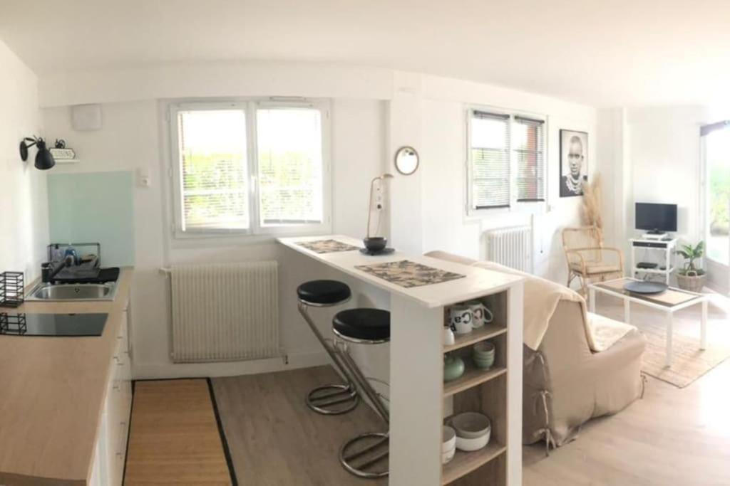 Studio Rivahome Ouistreham Exterior foto